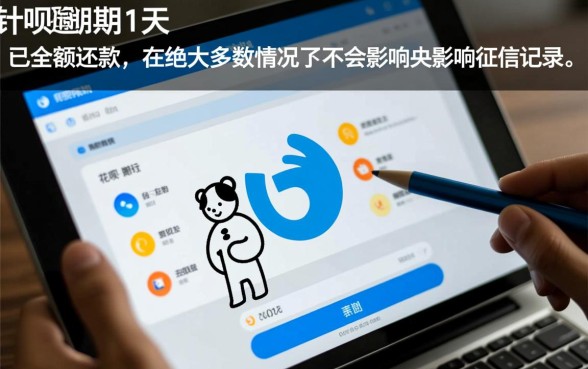 花呗逾期1天还了之后影响征信吗,对以后贷款有影响吗? 花呗逾期1天还了之后影响征信吗