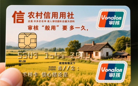 农村信用社信用卡审核一般要多久,审核通过后几天能下卡? 农村信用社信用卡审核一般要多久