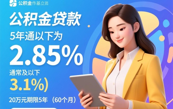 公积金贷款20万5年每月还多少,公积金贷款利息怎么算 公积金贷款20万5年每月还多少