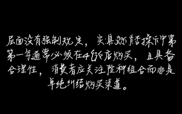 贷款买车一定要在4s店买保险吗
