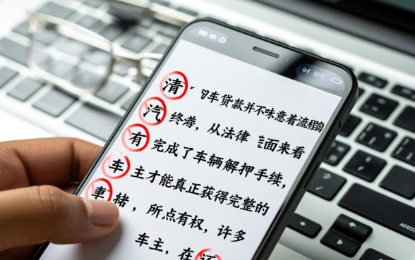 贷款买车还完贷款有哪些手续