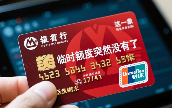 招行信用卡临时额度突然没有了怎么办,临时额度怎么恢复? 招行信用卡临时额度突然没有了怎么办
