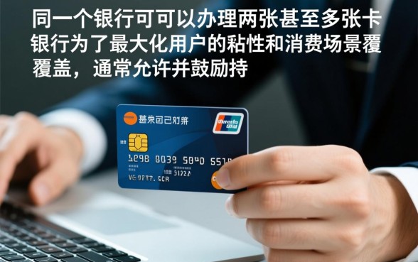 同一个银行可以办两张信用卡吗 同一个银行可以办两张信用卡吗