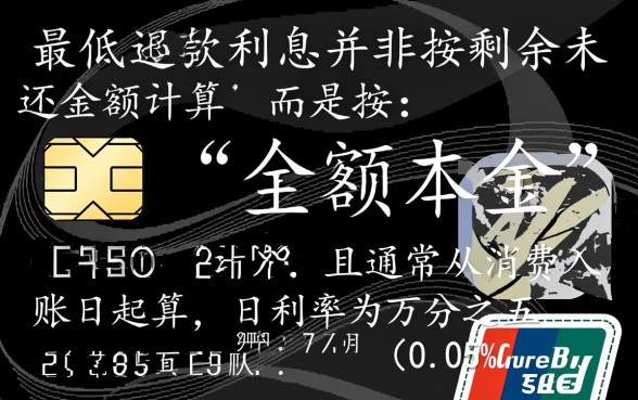 信用卡最低还款利息是怎么算的,利息高吗划算吗 信用卡最低还款利息是怎么算的