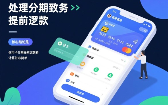 信用卡分期提前还款利息怎么算,手续费还要交吗? 信用卡分期提前还款利息怎么算