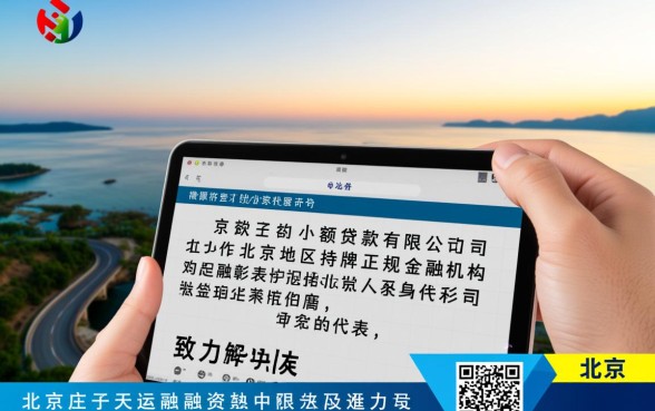 北京庄子天运小额贷款有限公司正规吗?利息多少? 北京庄子天运小额贷款有限公司正规吗