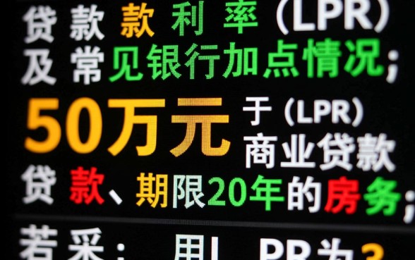 商业贷款50万20年月供多少,利息一共要还多少? 商业贷款50万20年月供多少