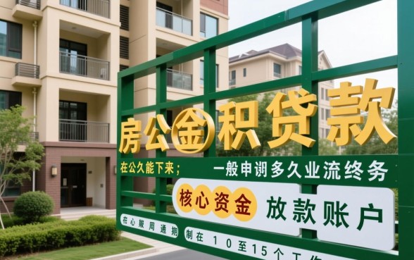 住房公积金贷款一般多久能下来,公积金放款时间要多久 住房公积金贷款一般多久能下来