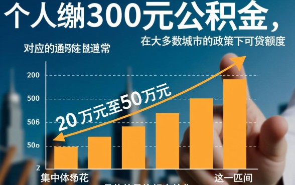 每月公积金300可以贷款多少,公积金贷款额度怎么算 每月公积金300可以贷款多少