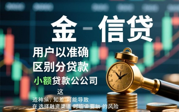 贷款公司和小额贷款公司的区别是什么,哪个利息低更靠谱? 贷款公司和小额贷款公司的区别是什么