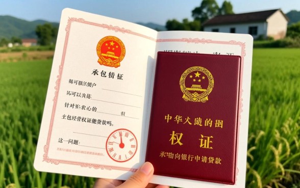 农村土地承包经营权证能贷款吗,需要什么手续? 农村土地承包经营权证能贷款吗