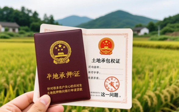 农村土地承包经营权证能贷款吗,需要什么手续? 农村土地承包经营权证能贷款吗