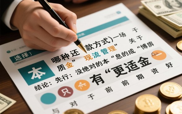 贷款等额本金和等额本息哪个好,怎么选更划算? 贷款等额本金和等额本息哪个好