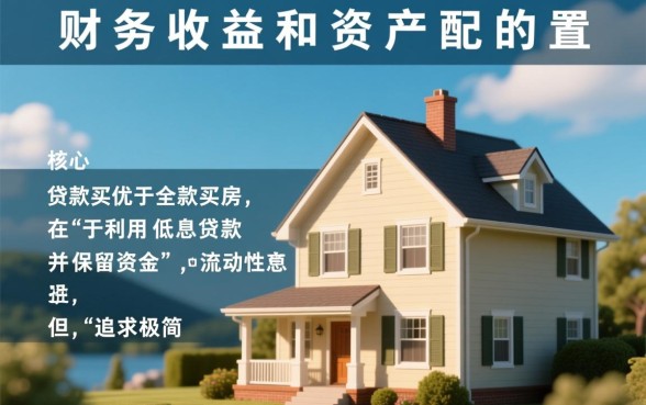 全款买房划算还是贷款买房划算,全款买房和贷款买房哪个更省钱 全款买房划算还是贷款买房划算
