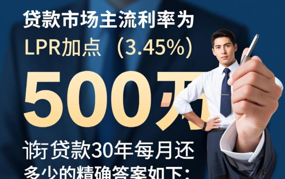 500万贷款30年每月还多少,房贷计算器利息怎么算 500万贷款30年每月还多少