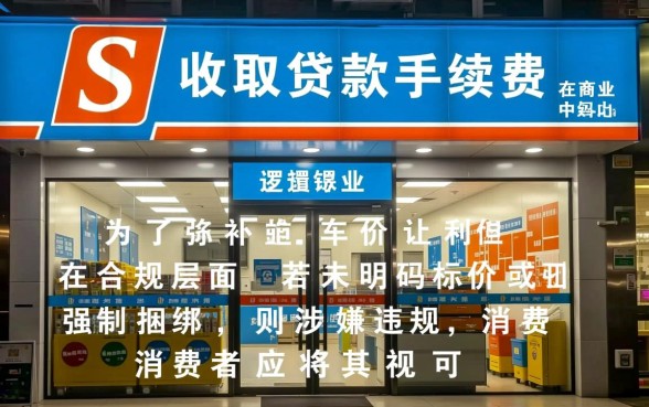贷款买车4s店收手续费合理吗