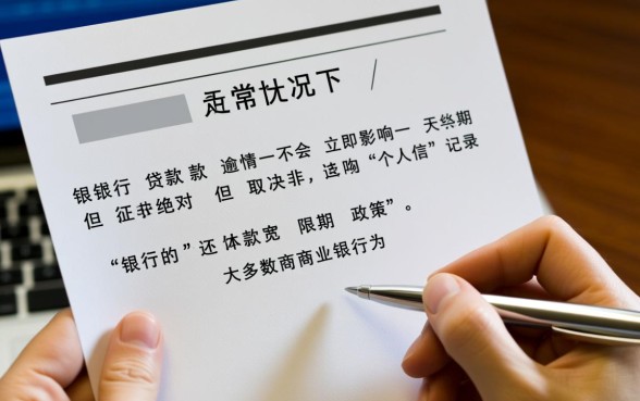 银行贷款逾期一天会影响信用吗