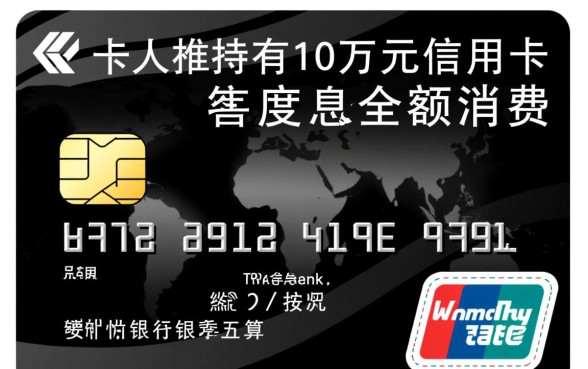 10万信用卡一个月利息多少