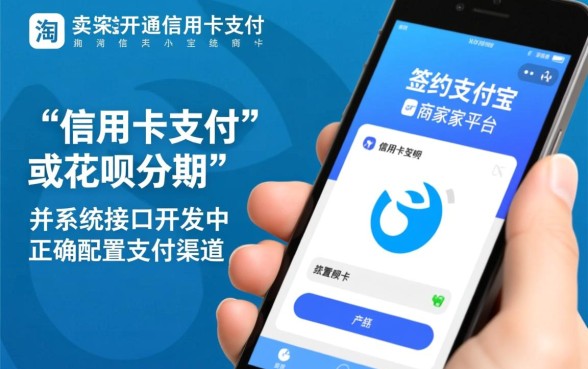 淘宝卖家怎么开通信用卡支付,商家如何设置信用卡收款? 淘宝卖家怎么开通信用卡支付