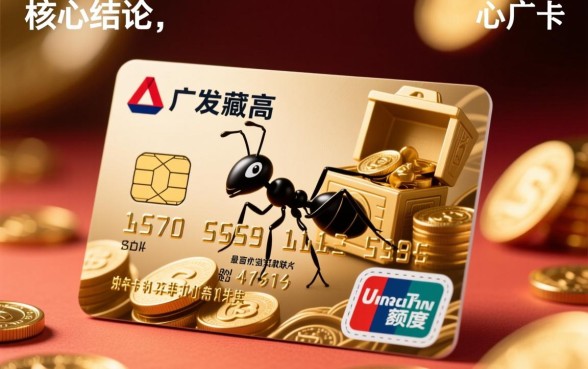 广发蚂蚁宝藏信用卡额度高吗