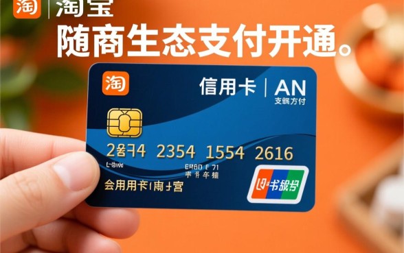 淘宝卖家信用卡支付怎么开通
