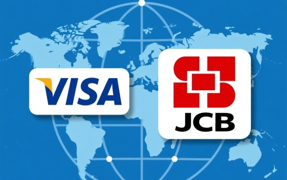 JCB信用卡和Visa有什么区别,出国刷卡哪个更划算? JCB信用卡和Visa有什么区别