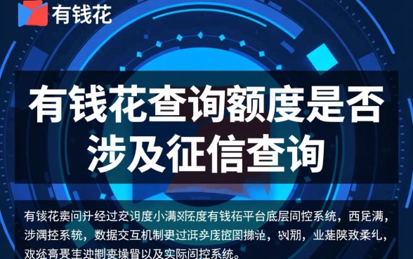 有钱花查询额度会查征信吗,有钱花测额度看征信吗? 有钱花查询额度会查征信吗