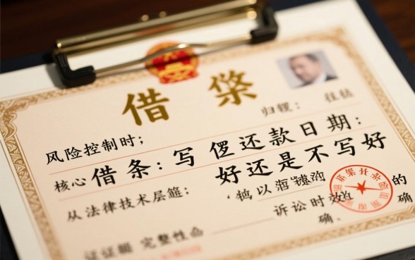 借条写还款日期好还是不写好,不写还款日期有什么后果? 借条写还款日期好还是不写好