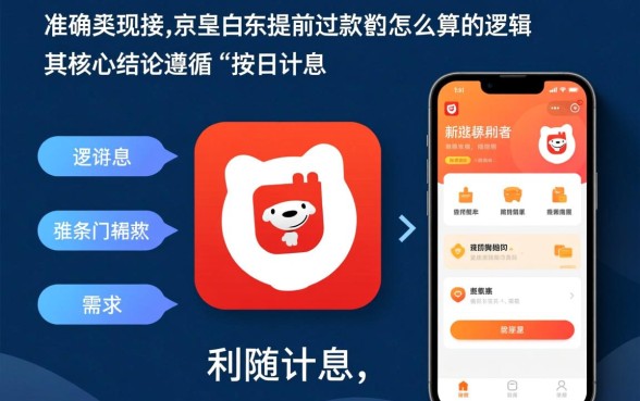 京东白条提前还款利息怎么算,提前还款划算吗? 京东白条提前还款利息怎么算