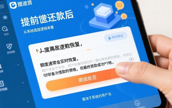 微粒贷提前还款还能借出来吗,提前还款后多久恢复额度? 微粒贷提前还款还能借出来吗