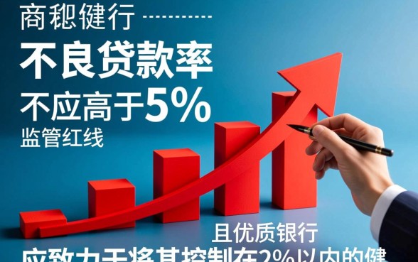 商业银行不良贷款率不应高于多少,监管红线是多少? 商业银行不良贷款率不应高于多少