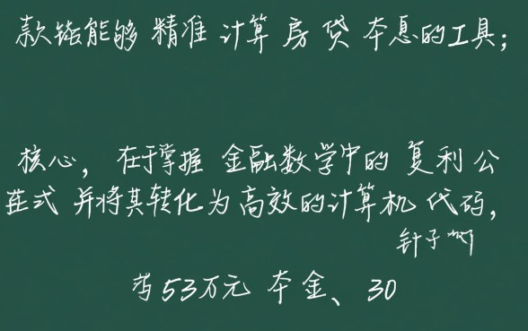 贷款53万30年每月还多少,房贷计算器利息怎么算 贷款53万30年每月还多少