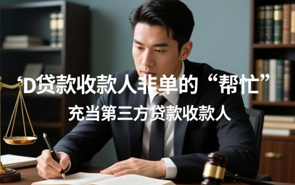 第三方贷款收款人有什么风险,会承担法律责任吗 第三方贷款收款人有什么风险