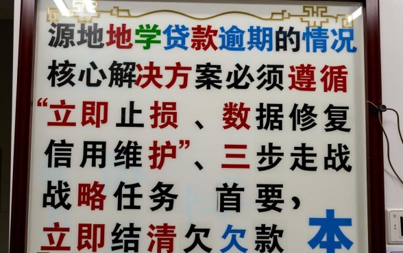 生源地助学贷款逾期了怎么办,逾期会有什么后果? 生源地助学贷款逾期了怎么办