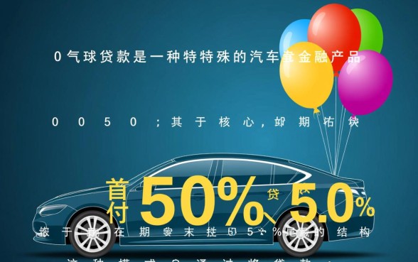 5050气球贷款是什么意思,办理这种车贷划算吗? 5050气球贷款是什么意思