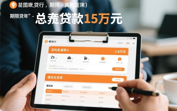 银行贷款15万三年利息多少,每月要还多少钱? 银行贷款15万三年利息多少