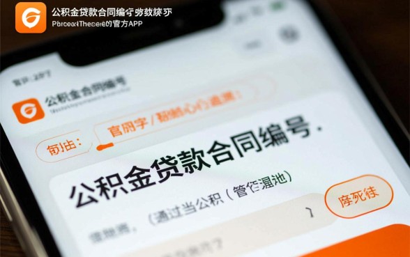 如何查询公积金贷款合同编号,网上查询方法有哪些 如何查询公积金贷款合同编号