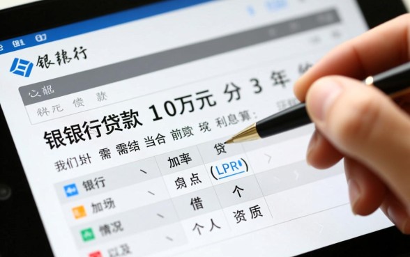 银行贷款10万3年利息多少?利息具体怎么算? 银行贷款10万3年利息多少