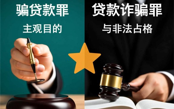 骗取贷款罪与贷款诈骗罪区别,两者怎么区分? 骗取贷款罪与贷款诈骗罪区别
