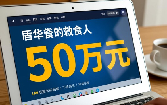 抵押贷款50万一年利息多少