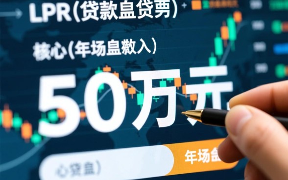 抵押贷款50万一年利息多少