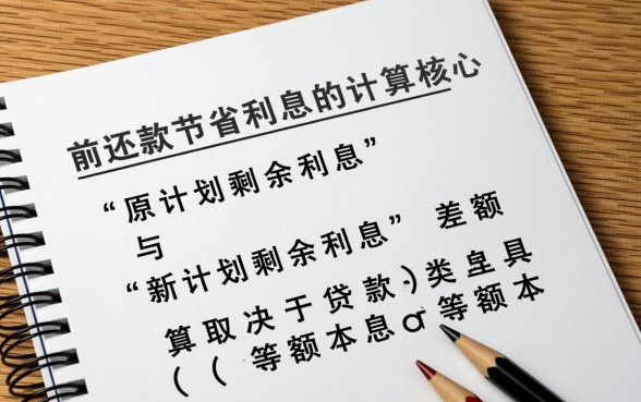 贷款买房提前还款利息怎么算