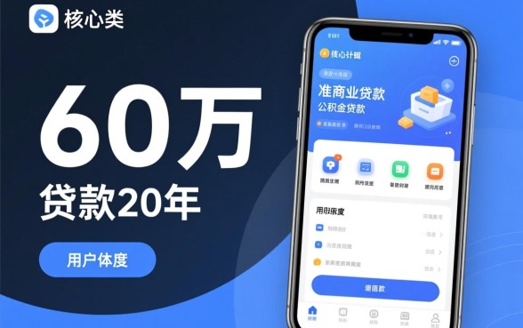60万贷款20年每月还多少