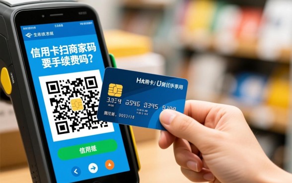 信用卡扫商家码要手续费吗,扫码支付有手续费吗 信用卡扫商家码要手续费吗