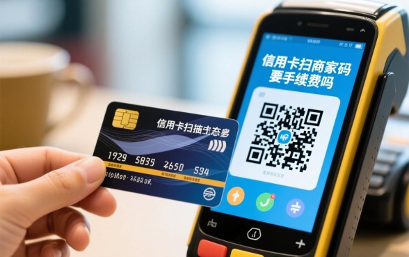 信用卡扫商家码要手续费吗,扫码支付有手续费吗 信用卡扫商家码要手续费吗