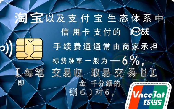 淘宝信用卡支付手续费多少,淘宝信用卡支付怎么收费 淘宝信用卡支付手续费多少