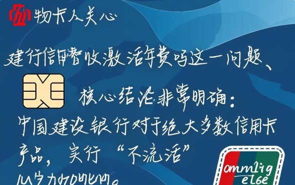 建行信用卡不激活收年费吗