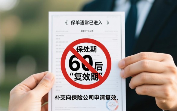 保险逾期60天后怎么处理,保单失效还能补救吗? 保险逾期60天后怎么处理