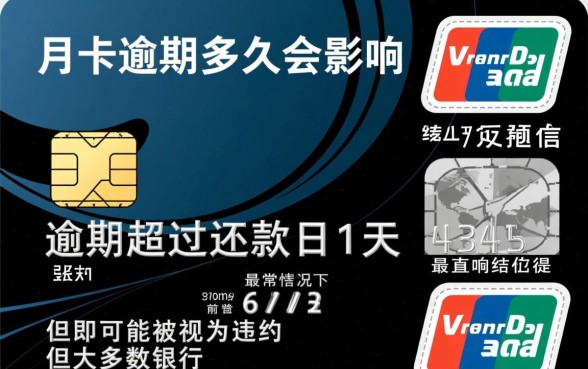 信用卡逾期多久会影响征信 信用卡逾期多久会影响征信