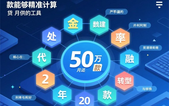 贷款50万20年月还款多少,利息怎么算 贷款50万20年月还款多少